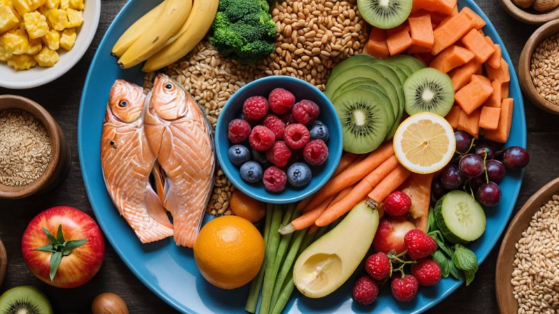 diet, immune system, nutrition, vitamins, minerals, health, immune function, dietary strategies, antioxidants, Mediterranean diet