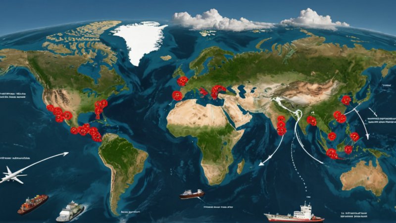 climate change, supply chains, natural disasters, agriculture, sustainability, logistics, technology, business adaptation