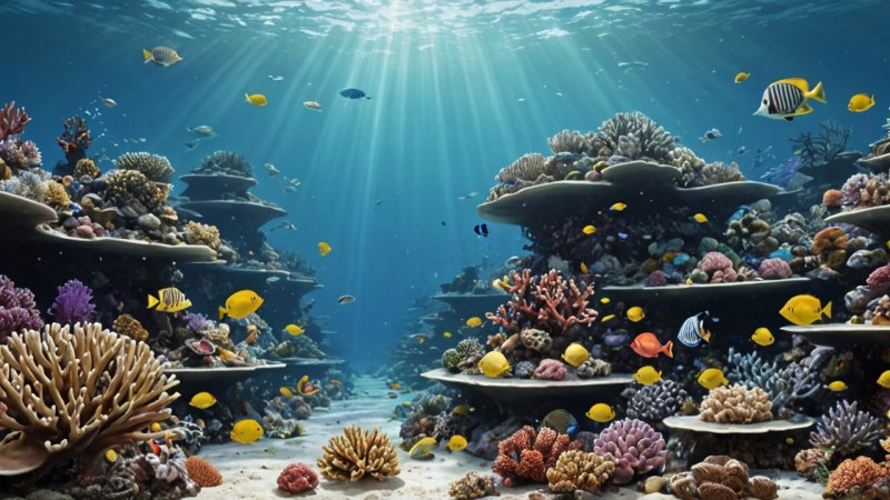 climate change, ocean acidification, marine life, environmental impact, carbon dioxide, ecosystem services, fisheries, coral reefs