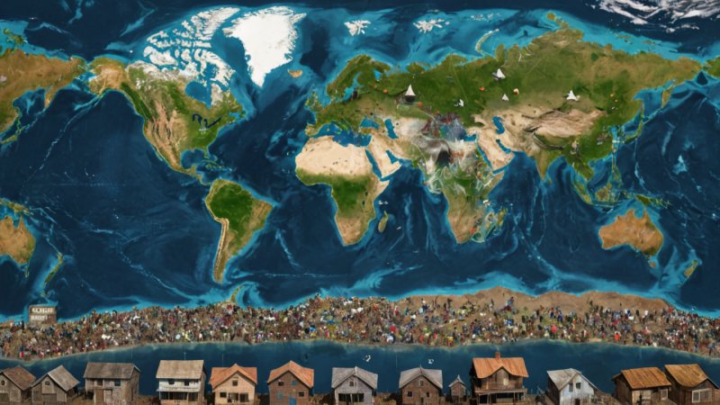 climate change, migration, social stability, environmental impact, resource scarcity, conflict, adaptation