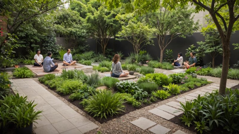 urbanization, mental health, well-being, community, mindfulness, stress management, urban resources, personal sanctuary