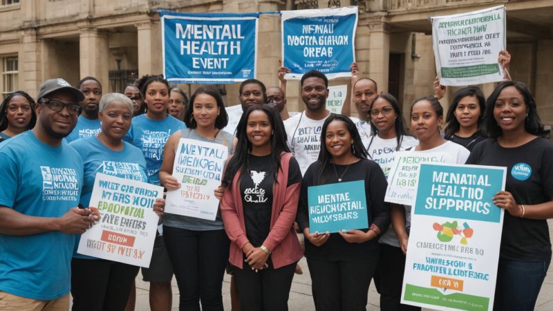 mental health, awareness, policy, support, education, workplace initiatives, healthcare access, community engagement