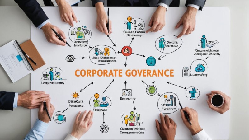corporate governance, public policy, transparency, ethics, stakeholder engagement, sustainable development, innovation